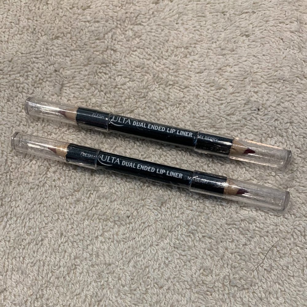 ULTA Dual Ended Lip Liner Pencil, Flesh / My Berry